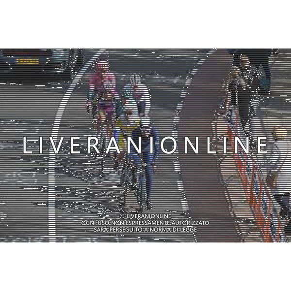 10-04-2022 Amstel Gold Race; 2022, Movistar; 2022, Sport Vlaanderen - Baloise; 2022, Bora - Hansgrohe; 2022, Trek - Segafredo; 2022, Bardiani - Csf Faizane; 2022, Ef Education - Easypost; Jakobs, Johan; Van Poucke, Aaron; Schelling, Ide; Liepins, Emils; Rastelli, Luca; Doull, Owain; Valkenburg Cauberg; ©SIROTTI/AGENZIA ALDO LIVERANI SAS