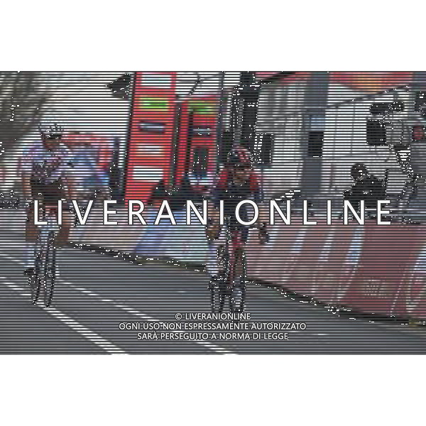 10-04-2022 Amstel Gold Race; 2022, Ineos - Grenadiers; 2022, Ag2r - Citroen; Kwiatkowski, Michal; Cosnefroy, Benoit; Valkenburg; ©SIROTTI/AGENZIA ALDO LIVERANI SAS
