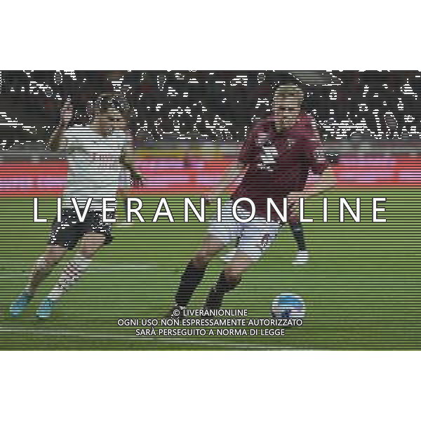 Torino 10.4.2022 Stadio Olimpico Grande Torino ©Alessandro Falzone/Agenzia Aldo Liverani Torino vs Milan Serie A Tim 2021/2022 Nella foto : BRAHIM DIAZ -ZIMA DAVID ©FALZONE/AGENZIA ALDO LIVERANI SAS