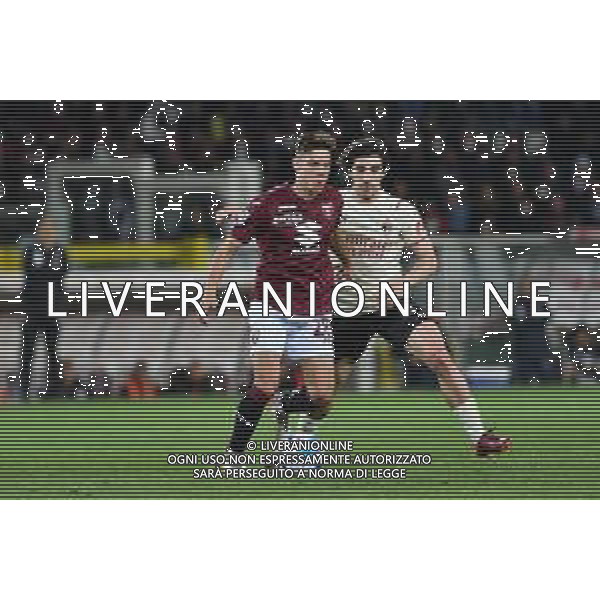 Torino 10.4.2022 Stadio Olimpico Grande Torino ©Alessandro Falzone/Agenzia Aldo Liverani Torino vs Milan Serie A Tim 2021/2022 Nella foto : RICCI E SANDRO TONALI ©FALZONE/AGENZIA ALDO LIVERANI SAS