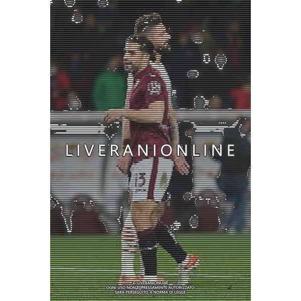 Torino 10.4.2022 Stadio Olimpico Grande Torino ©Alessandro Falzone/Agenzia Aldo Liverani Torino vs Milan Serie A Tim 2021/2022 Nella foto : DELUSIONE MILAN A FINE GARA - OLIVIER GIROUD ©FALZONE/AGENZIA ALDO LIVERANI SAS