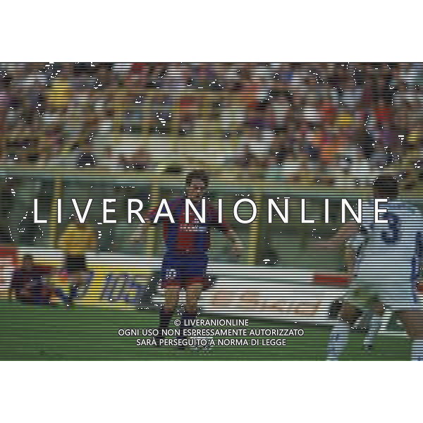 30-09-1999 BOLOGNA- COPPA UEFA BOLOGNA ZENIT SAN PIETROBURGO 2-2 NELLA FOTO GIUSEPPE SIGNORI AG ALDO LIVERANI SAS