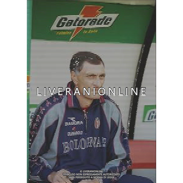 30-09-1999 BOLOGNA- COPPA UEFA BOLOGNA ZENIT SAN PIETROBURGO 2-2 NELLA FOTO SERGIO BUSO ALLENATORE BOLOGNA CALCIO AG ALDO LIVERANI SAS
