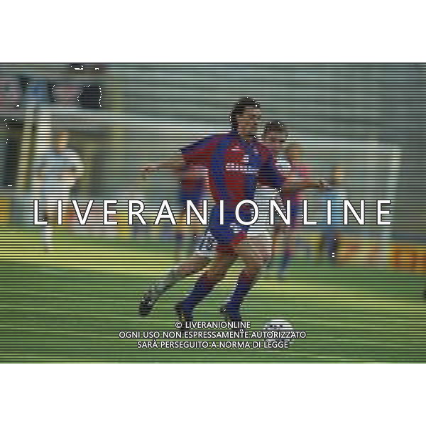 30-09-1999 BOLOGNA- COPPA UEFA BOLOGNA ZENIT SAN PIETROBURGO 2-2 NELLA FOTO JONATAN BINOTTO AG ALDO LIVERANI SAS
