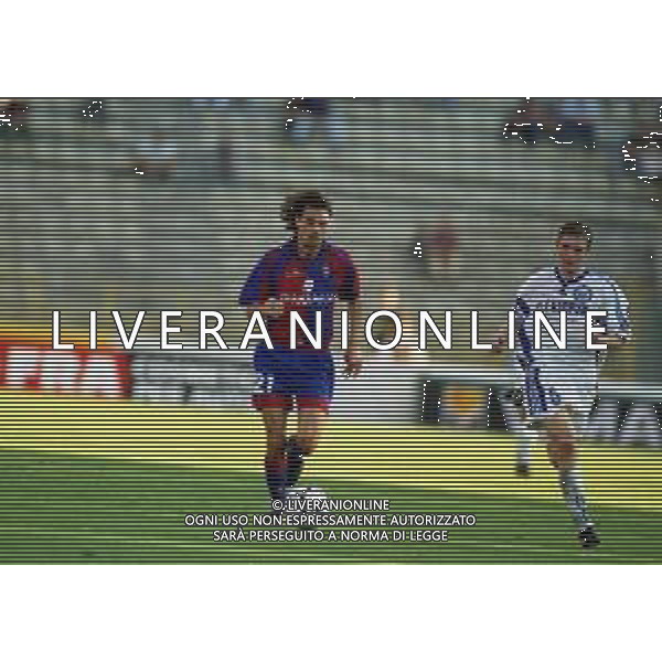 30-09-1999 BOLOGNA- COPPA UEFA BOLOGNA ZENIT SAN PIETROBURGO 2-2 NELLA FOTO JONATAN BINOTTO AG ALDO LIVERANI SAS
