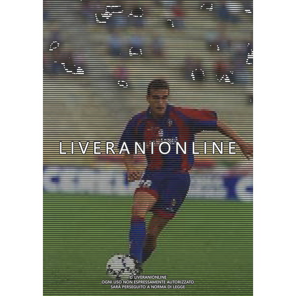 30-09-1999 BOLOGNA- COPPA UEFA BOLOGNA ZENIT SAN PIETROBURGO 2-2 NELLA FOTO GIACOMO CIPRIANI AG ALDO LIVERANI SAS
