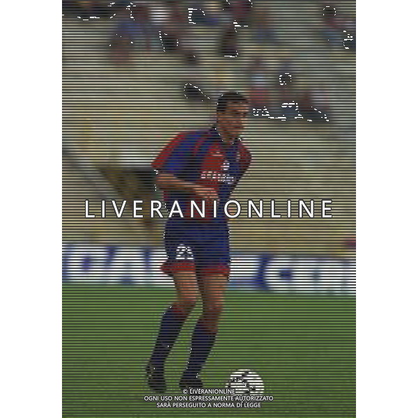 30-09-1999 BOLOGNA- COPPA UEFA BOLOGNA ZENIT SAN PIETROBURGO 2-2 NELLA FOTO GIACOMO CIPRIANI AG ALDO LIVERANI SAS