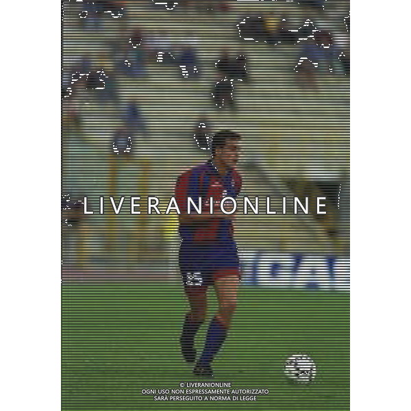 30-09-1999 BOLOGNA- COPPA UEFA BOLOGNA ZENIT SAN PIETROBURGO 2-2 NELLA FOTO GIACOMO CIPRIANI AG ALDO LIVERANI SAS