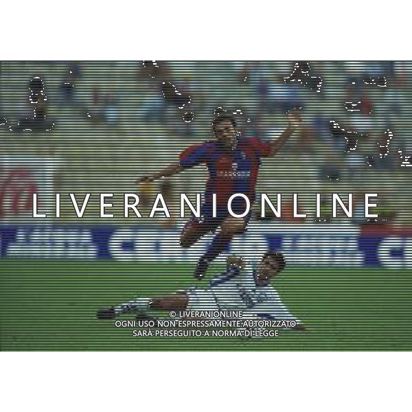 30-09-1999 BOLOGNA- COPPA UEFA BOLOGNA ZENIT SAN PIETROBURGO 2-2 NELLA FOTO GULIO FALCONE AG ALDO LIVERANI SAS