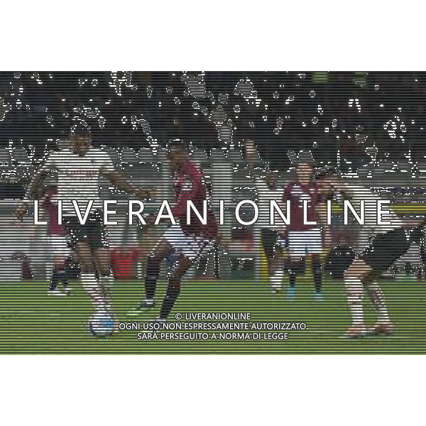 Torino 10.4.2022 Stadio Olimpico Grande Torino ©Alessandro Falzone/Agenzia Aldo Liverani Torino vs Milan Serie A Tim 2021/2022 Nella foto : Rafael Leao-Demba Seck-Olivier Giroud ©FALZONE/AGENZIA ALDO LIVERANI SAS