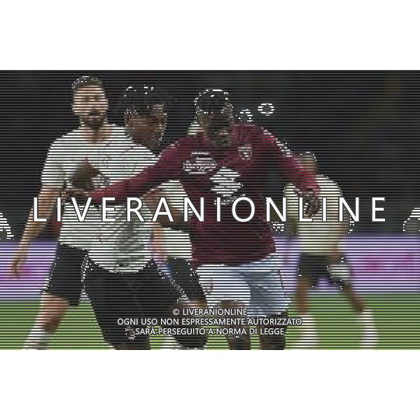 Torino 10.4.2022 Stadio Olimpico Grande Torino ©Alessandro Falzone/Agenzia Aldo Liverani Torino vs Milan Serie A Tim 2021/2022 Nella foto : Wilfried Singo-Rafael Leao ©FALZONE/AGENZIA ALDO LIVERANI SAS