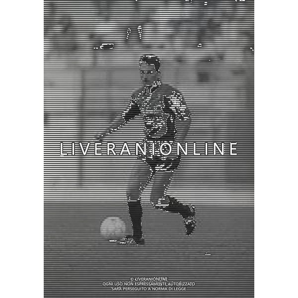 23-08-1989 BOLOGNA PRIMO TURNO DI COPPA ITALIA BOLOGNA-TRIESTINA 2-0 NELLA FOTO ROMANO GALVANI AG ALDO LIVERANI SAS