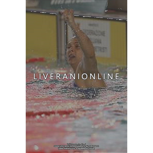 Riccione 11/04/2021 - CAMPIONATO ITALIANO UNIPOLSAI ASSOLUTO DI NUOTO PRIMAVERILE- nella foto: ESULTANZA FRANCESCHI ©Claudio Zamagni/Agenzia Aldo Liverani