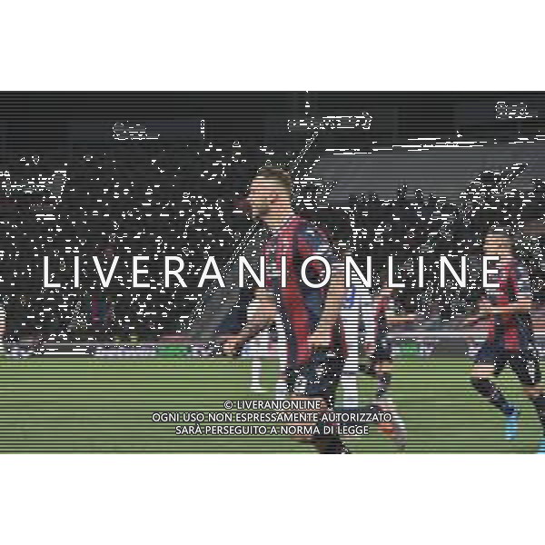 BOLOGNA - SAMPDORIA CAMPIONATO CALCIO SERIE A TIM 11.04.2022 NELLA FOTO ESULTANZA DOPO IL GOAL DI MARKO ARNAUTOVIC ©VILLANI/AGENZIA ALDO LIVERANI SAS