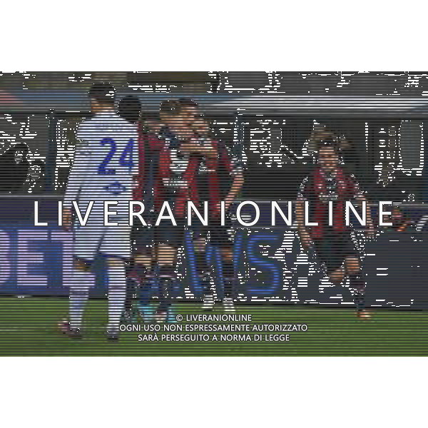 BOLOGNA - SAMPDORIA CAMPIONATO CALCIO SERIE A TIM 11.04.2022 NELLA FOTO ESULTANZA DOPO IL SECONDO GOAL DI MARKO ARNAUTOVIC ©VILLANI/AGENZIA ALDO LIVERANI SAS