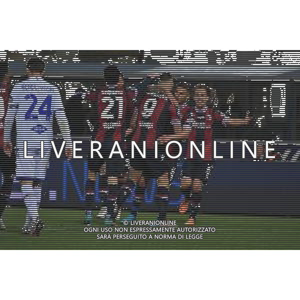 BOLOGNA - SAMPDORIA CAMPIONATO CALCIO SERIE A TIM 11.04.2022 NELLA FOTO ESULTANZA DOPO IL SECONDO GOAL DI MARKO ARNAUTOVIC ©VILLANI/AGENZIA ALDO LIVERANI SAS