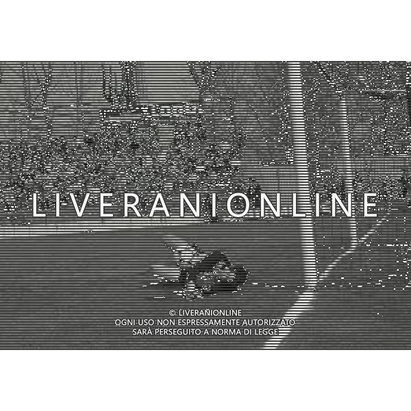 15-04-1984 MONZA CAMPIONATO DI CALCIO SERIE B MONZA-SAMBENEDETTESE 1-0 NELLA FOTO PARATA MARIANO COCCIA AG ALDO LIVERANI SAS