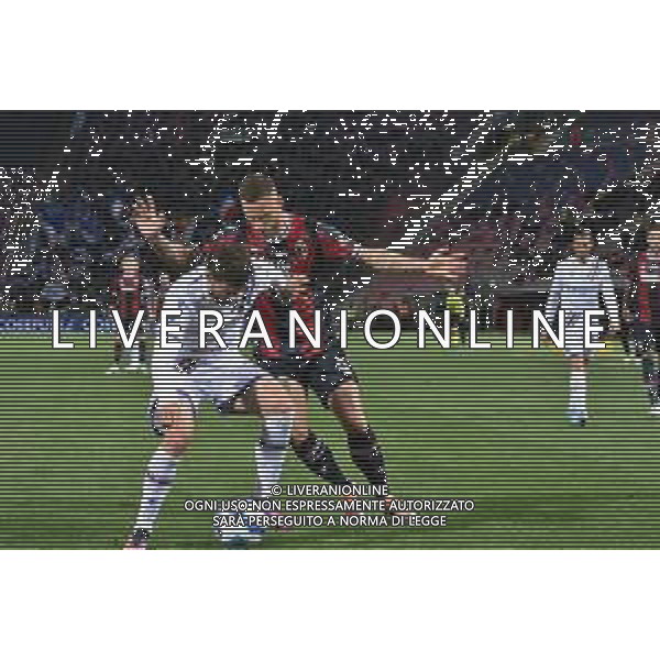 BOLOGNA - SAMPDORIA CAMPIONATO CALCIO SERIE A TIM 11.04.2022 NELLA FOTO MARKO ARNAUTOVIC E BARTOSZ BERESZYNSKI ©VILLANI/AGENZIA ALDO LIVERANI SAS