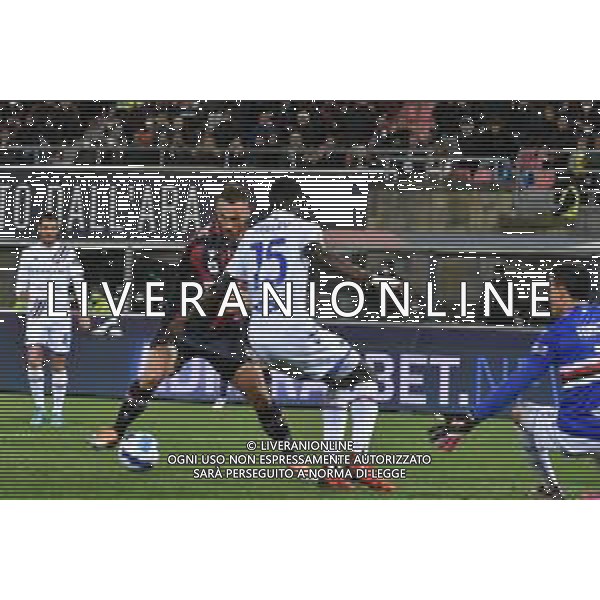 BOLOGNA - SAMPDORIA CAMPIONATO CALCIO SERIE A TIM 11.04.2022 NELLA FOTO IL DRIBBLING DI MARKO ARNAUTOVIC PRIMA DEL TIRO DEL SECONDO GOL ©VILLANI/AGENZIA ALDO LIVERANI SAS