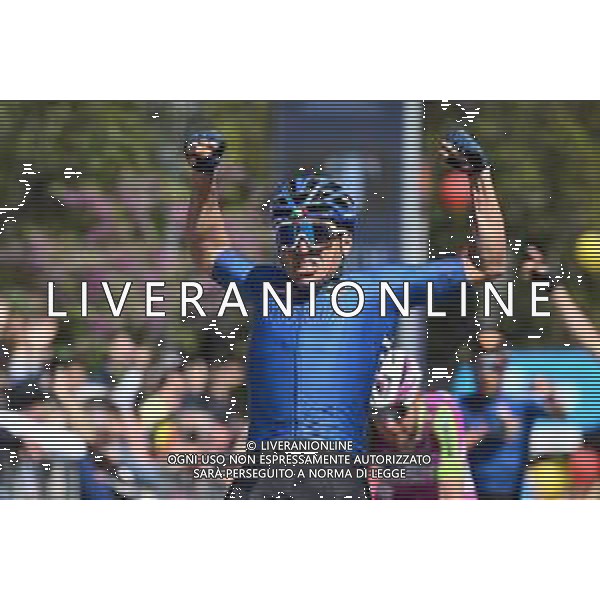 12-04-2022 Giro Di Sicilia; Tappa 01 Milazzo - Bagheria; 2022, Gazprom - Rusvelo; Malucelli, Matteo; Bagheria; ©SIROTTI/AGENZIA ALDO LIVERANI SAS