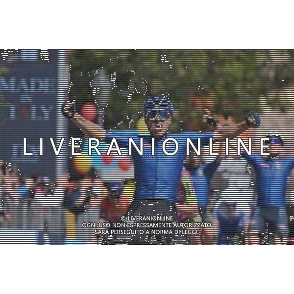 12-04-2022 Giro Di Sicilia; Tappa 01 Milazzo - Bagheria; 2022, Gazprom - Rusvelo; Malucelli, Matteo; Bagheria; ©SIROTTI/AGENZIA ALDO LIVERANI SAS