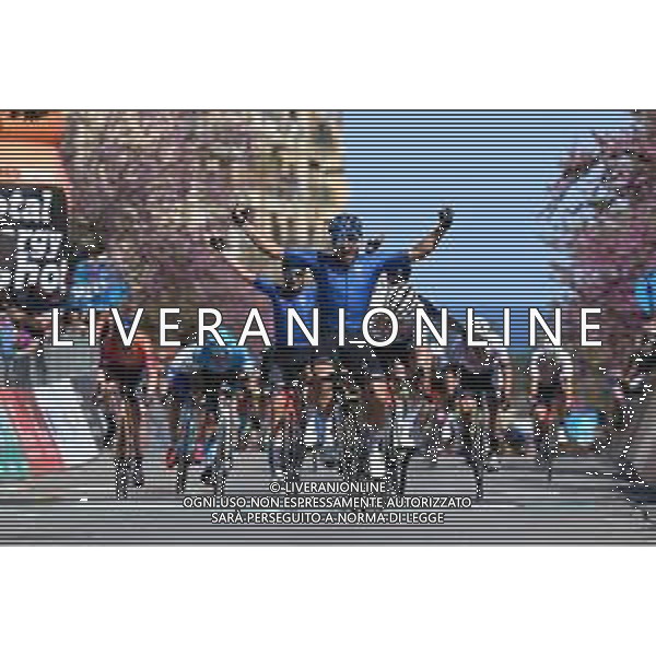 12-04-2022 Giro Di Sicilia; Tappa 01 Milazzo - Bagheria; 2022, Gazprom - Rusvelo; Malucelli, Matteo; Bagheria; ©SIROTTI/AGENZIA ALDO LIVERANI SAS