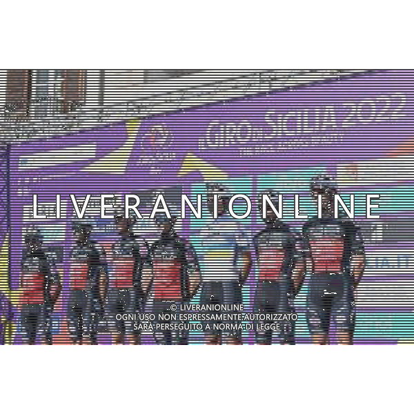 12-04-2022 Giro Di Sicilia; Tappa 01 Milazzo - Bagheria; 2022, Drone Hopper - Androni; Ponomar, Andrii; Milazzo; ©SIROTTI/AGENZIA ALDO LIVERANI SAS