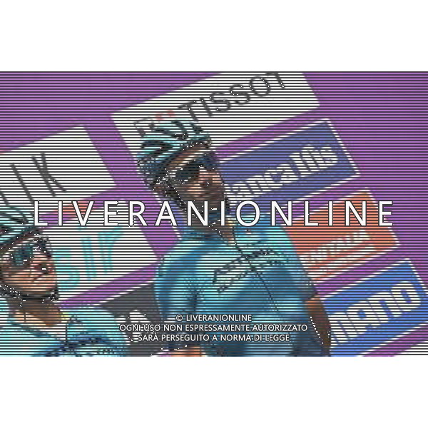 12-04-2022 Giro Di Sicilia; Tappa 01 Milazzo - Bagheria; 2022, Astana - Qazaqstan; Nibali, Vincenzo; Milazzo; ©SIROTTI/AGENZIA ALDO LIVERANI SAS