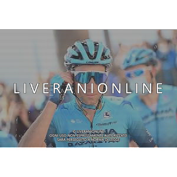 12-04-2022 Giro Di Sicilia; Tappa 01 Milazzo - Bagheria; 2022, Astana - Qazaqstan; Nibali, Vincenzo; Milazzo; ©SIROTTI/AGENZIA ALDO LIVERANI SAS