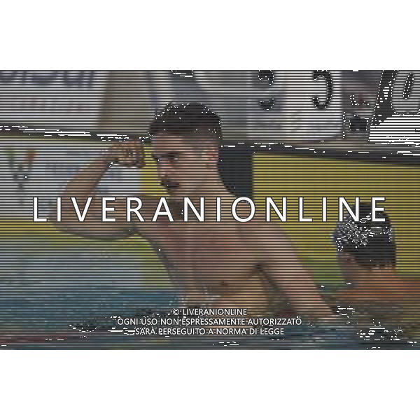 Riccione 12/04/2021 - CAMPIONATO ITALIANO UNIPOLSAI ASSOLUTO DI NUOTO PRIMAVERILE- nella foto: esultanza restivo matteo ©Claudio Zamagni/Agenzia Aldo Liverani/AGENZIA ALDO LIVERANI SAS