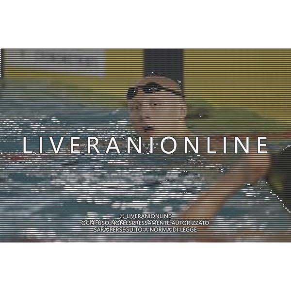 Riccione 12/04/2021 - CAMPIONATO ITALIANO UNIPOLSAI ASSOLUTO DI NUOTO PRIMAVERILE- nella foto: esultanza bertoni filippo ©Claudio Zamagni/Agenzia Aldo Liverani/AGENZIA ALDO LIVERANI SAS