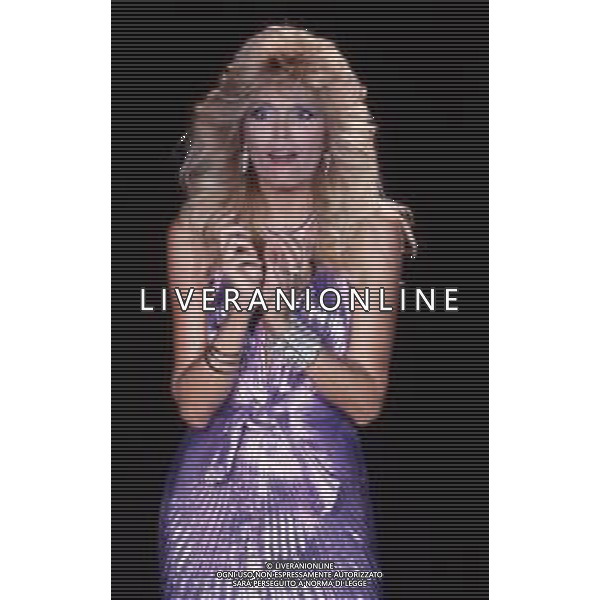 RETROSPETTIVA AMANDA LEAR CANTANTE NELLA FOTO ALLA CONDUZIONE DEL VARIETA\' TELEVISIVO \'PREMIATISSIMA\' A MILANO NEL 1982 ©Archivio Giovanni Liverani/AGENZIA ALDO LIVERANI SAS