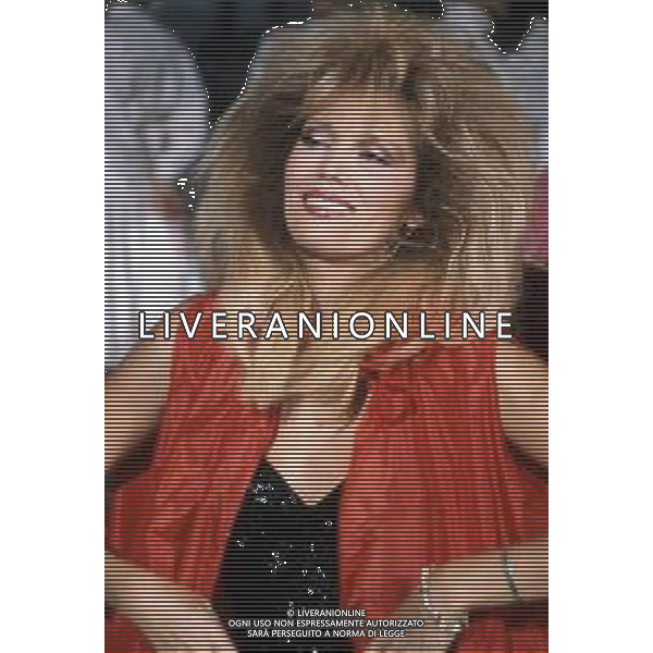 RETROSPETTIVA AMANDA LEAR CANTANTE NELLA FOTO ALLA CONDUZIONE DEL VARIETA\' TELEVISIVO \'PREMIATISSIMA\' A MILANO NEL 1982 ©Archivio Giovanni Liverani/AGENZIA ALDO LIVERANI SAS