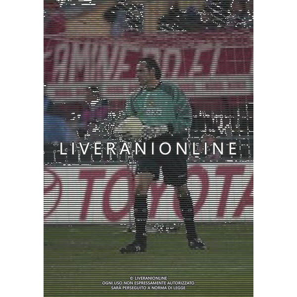 10-01-1998 MADRID-CAMPIONATO DI CALCIO LIGA SPAGNOLA ATLETICO MADRID-REAL MADRID NELLA FOTO JOSE\' MOLINA AG ALDO LIVERANI SAS