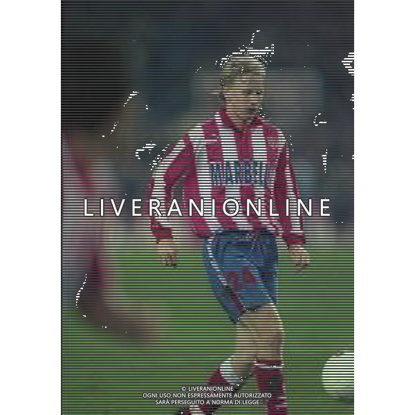 10-01-1998 MADRID-CAMPIONATO DI CALCIO LIGA SPAGNOLA ATLETICO MADRID-REAL MADRID NELLA FOTO RADEK BEJBL AG ALDO LIVERANI SAS