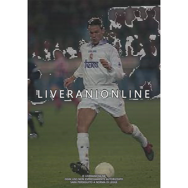 10-01-1998 MADRID-CAMPIONATO DI CALCIO LIGA SPAGNOLA ATLETICO MADRID-REAL MADRID NELLA FOTO FERNANDO REDONDO AG ALDO LIVERANI SAS