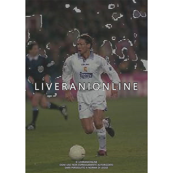 10-01-1998 MADRID-CAMPIONATO DI CALCIO LIGA SPAGNOLA ATLETICO MADRID-REAL MADRID NELLA FOTO FERNANDO REDONDO AG ALDO LIVERANI SAS