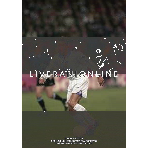 10-01-1998 MADRID-CAMPIONATO DI CALCIO LIGA SPAGNOLA ATLETICO MADRID-REAL MADRID NELLA FOTO FERNANDO REDONDO AG ALDO LIVERANI SAS