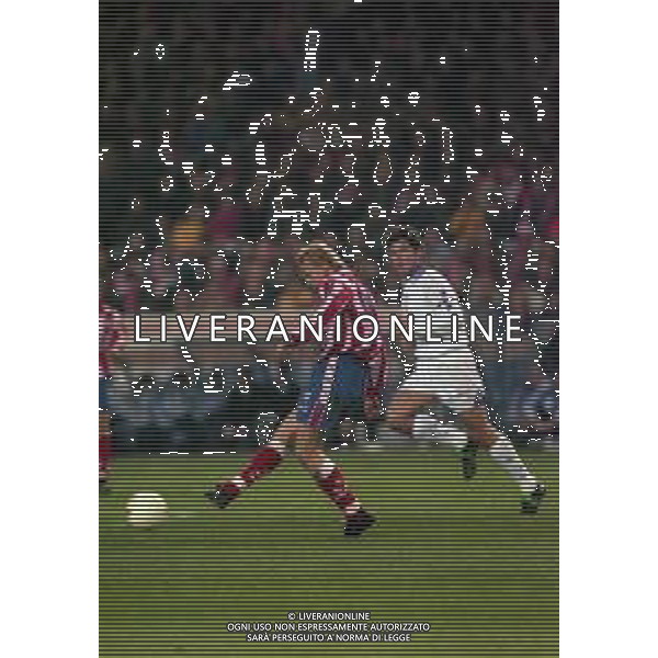 10-01-1998 MADRID-CAMPIONATO DI CALCIO LIGA SPAGNOLA ATLETICO MADRID-REAL MADRID NELLA FOTO RADEK BEJBL AG ALDO LIVERANI SAS
