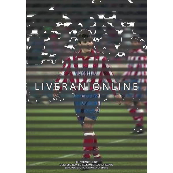 10-01-1998 MADRID-CAMPIONATO DI CALCIO LIGA SPAGNOLA ATLETICO MADRID-REAL MADRID NELLA FOTO DANIEL PRODAN AG ALDO LIVERANI SAS