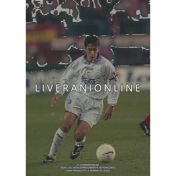 10-01-1998 MADRID-CAMPIONATO DI CALCIO LIGA SPAGNOLA ATLETICO MADRID-REAL MADRID NELLA FOTO RAUL GONZALES AG ALDO LIVERANI SAS