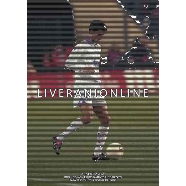 10-01-1998 MADRID-CAMPIONATO DI CALCIO LIGA SPAGNOLA ATLETICO MADRID-REAL MADRID NELLA FOTO CHRISTIAN PANUCCI AG ALDO LIVERANI SAS