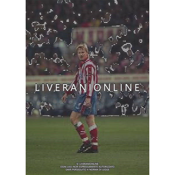 10-01-1998 MADRID-CAMPIONATO DI CALCIO LIGA SPAGNOLA ATLETICO MADRID-REAL MADRID NELLA FOTO RADEK BEJBL AG ALDO LIVERANI SAS