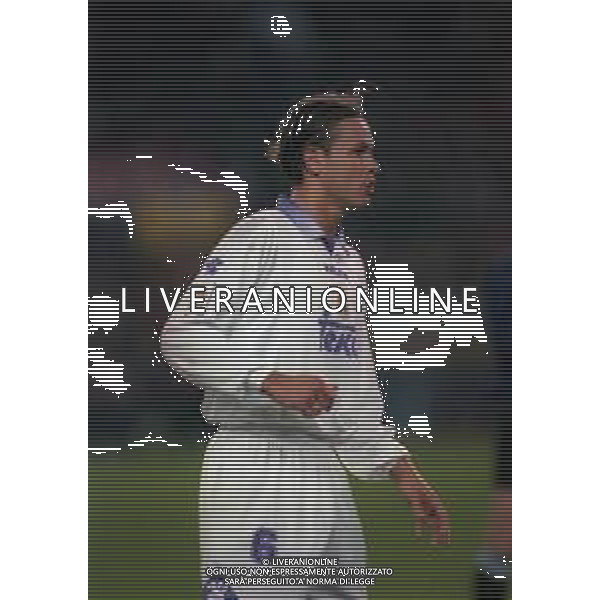 10-01-1998 MADRID-CAMPIONATO DI CALCIO LIGA SPAGNOLA ATLETICO MADRID-REAL MADRID NELLA FOTO FERNANDO REDONDO AG ALDO LIVERANI SAS