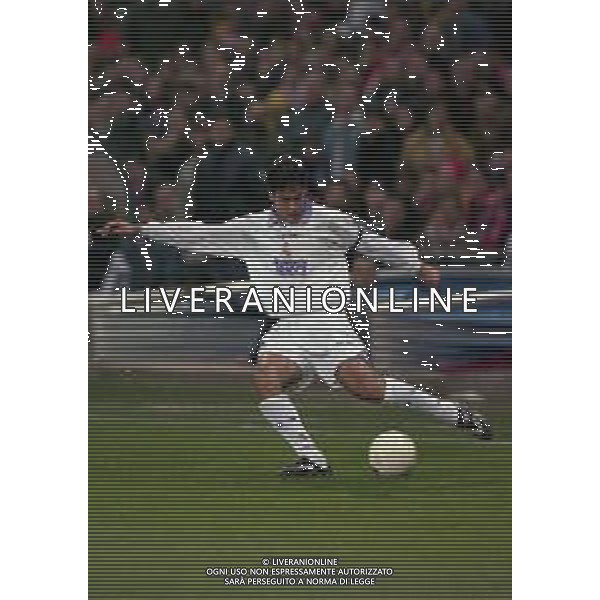 10-01-1998 MADRID-CAMPIONATO DI CALCIO LIGA SPAGNOLA ATLETICO MADRID-REAL MADRID NELLA FOTO RAUL GONZALES AG ALDO LIVERANI SAS
