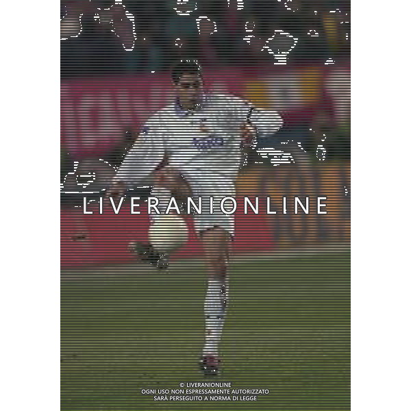 10-01-1998 MADRID-CAMPIONATO DI CALCIO LIGA SPAGNOLA ATLETICO MADRID-REAL MADRID NELLA FOTO FERNANDO HIERRO AG ALDO LIVERANI SAS