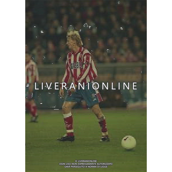 10-01-1998 MADRID-CAMPIONATO DI CALCIO LIGA SPAGNOLA ATLETICO MADRID-REAL MADRID NELLA FOTO RADEK BEJBL AG ALDO LIVERANI SAS