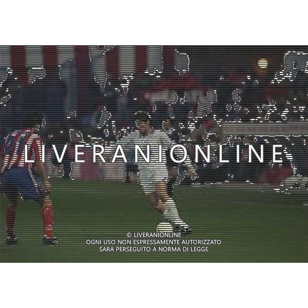 10-01-1998 MADRID-CAMPIONATO DI CALCIO LIGA SPAGNOLA ATLETICO MADRID-REAL MADRID NELLA FOTO DAVOR SUKER AG ALDO LIVERANI SAS