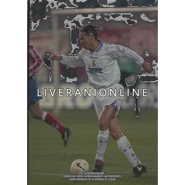 10-01-1998 MADRID-CAMPIONATO DI CALCIO LIGA SPAGNOLA ATLETICO MADRID-REAL MADRID NELLA FOTO FERNANDO REDONDO AG ALDO LIVERANI SAS