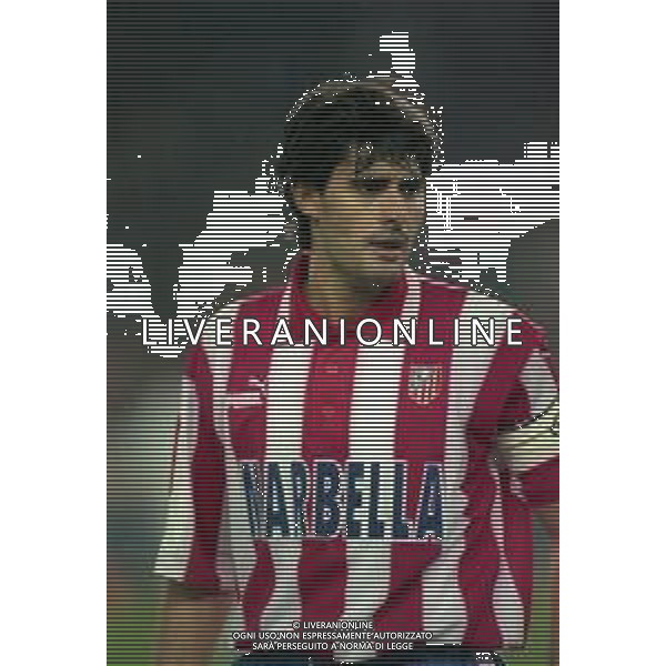 10-01-1998 MADRID-CAMPIONATO DI CALCIO LIGA SPAGNOLA ATLETICO MADRID-REAL MADRID NELLA FOTO CAMINERO JOSE LUIS AG ALDO LIVERANI SAS